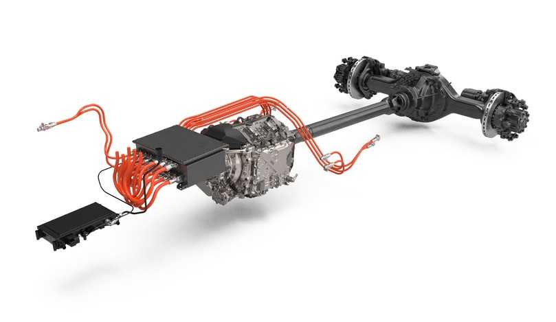 Der elektrifizierte Antriebsstrang von XF und XD Electric leistet wahlweise 170 bis 350 kW (230 bis 480 PS). | Foto: FH
