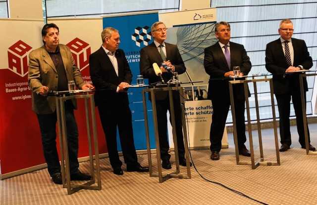 Bauwirtschaft: Schlichterspruch beendet Tarifverhandlungen