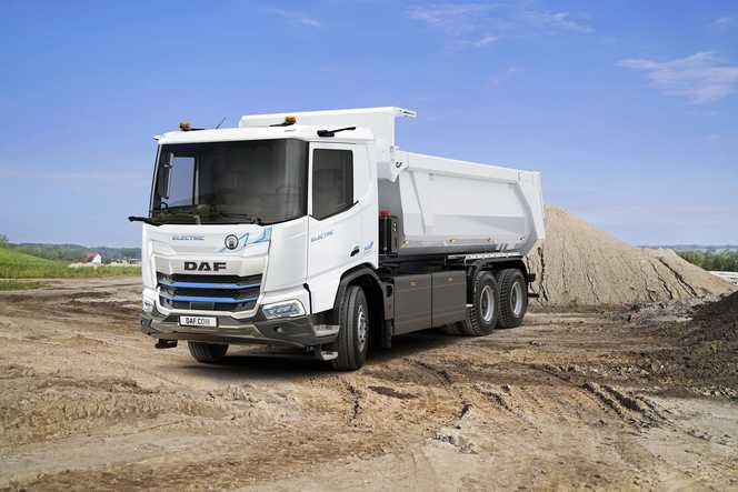 Neue DAF-Stromer für den Bau