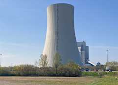 Zink-Opferanoden stoppen Korrosion am Kühlturm Rostock