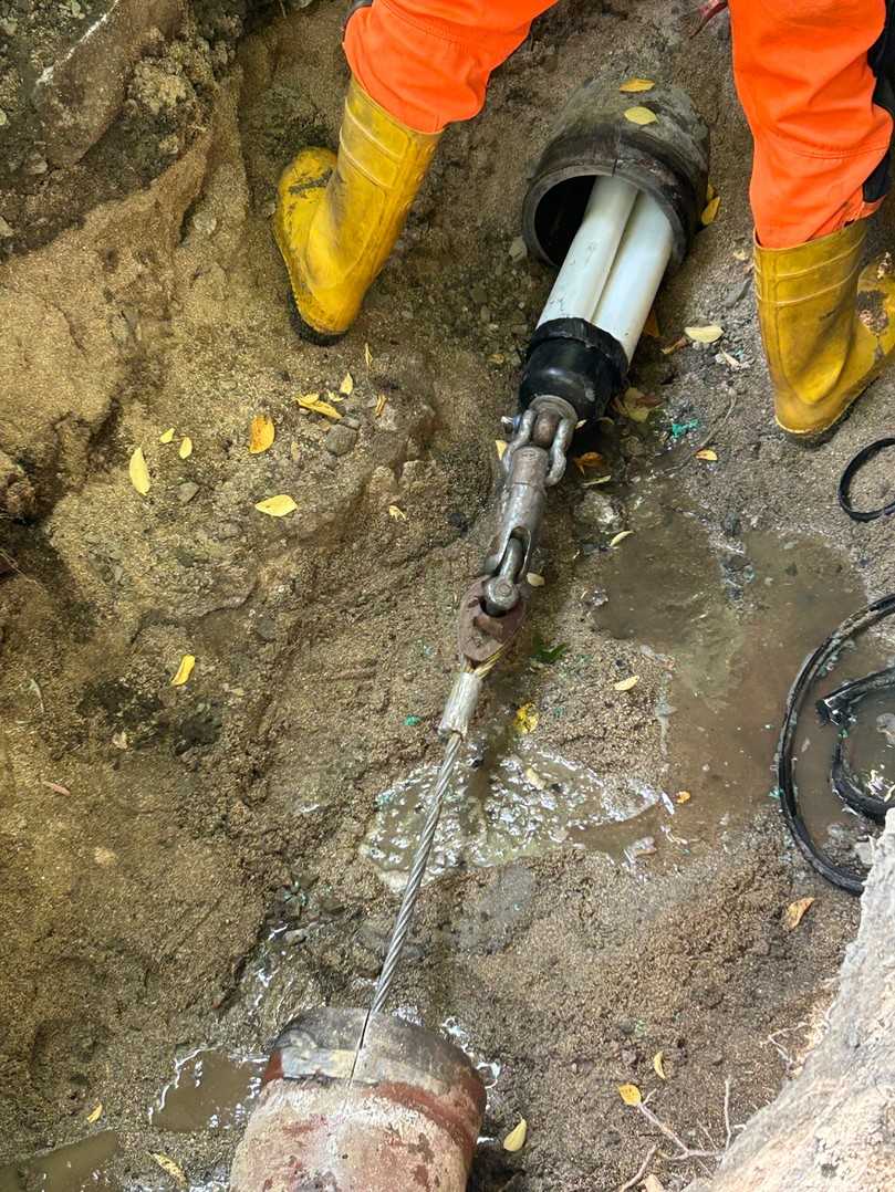 Die neuen EgeLiner Kanalrohre werden in hell produziert, um die TV-Inspektion sowie die Qualitätssicherung während und nach der Sanierung zu erleichtern. | Foto: Egeplast