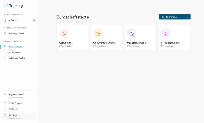 Das sogenannte Onboarding für Bauunternehmen ist in etwa 30 Minuten erledigt. | Foto: Trustlog Das sogenannte Onboarding für Bauunternehmen ist in etwa 30 Minuten erledigt. | Foto: Trustlog