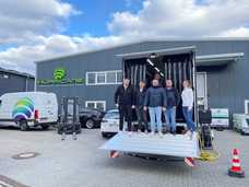 Multi-Sanier-System in einem Lkw