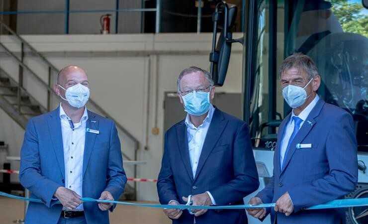 Wasserstoffantrieb: Faun produziert in Serie Wasserstoffantrieb: Faun produziert in Serie