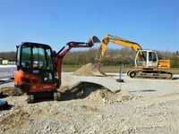 Der "Freizeit-Baggerpark" in Burggen begeistert auch Profis