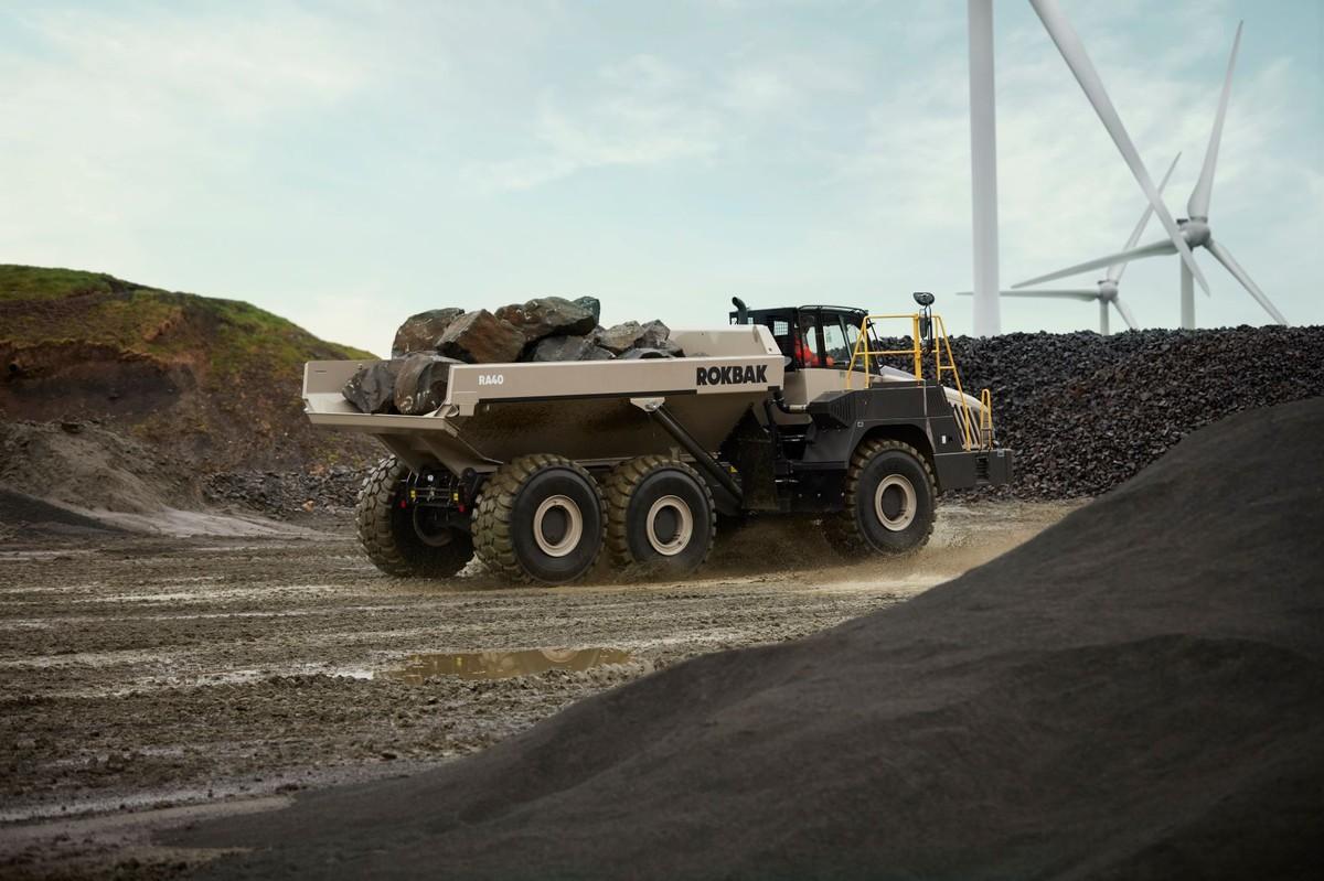 Der RA40 mit 38 Tonnen Nutzlast: Rokbak ist bald Geschichte. | Foto: Rokbak