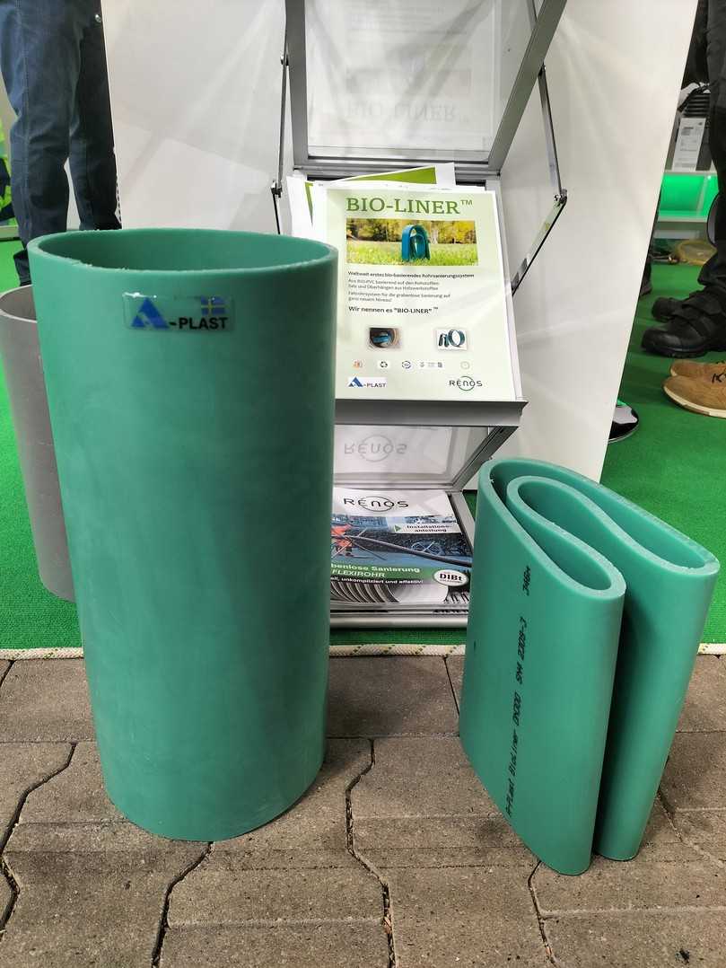 Gefalteter „Bio-Liner“ aus Biomasse | Foto: B_I/Valdix Gefalteter „Bio-Liner“ aus Biomasse | Foto: B_I/Valdix