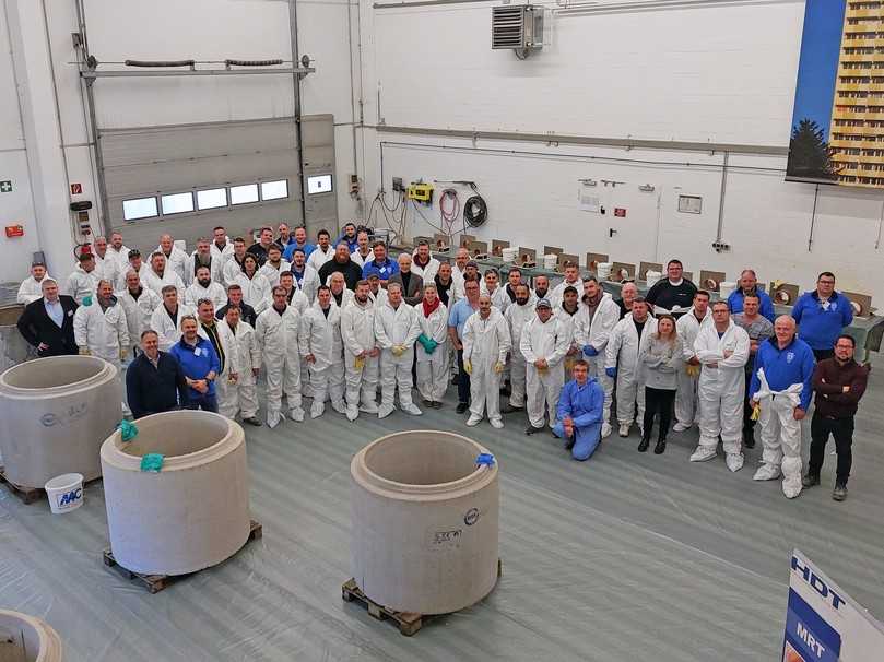 Die diesjährige "CROM"-Lehrgangsreihe feierte einen Teilnahmerekord. | Foto: MC-Bauchemie