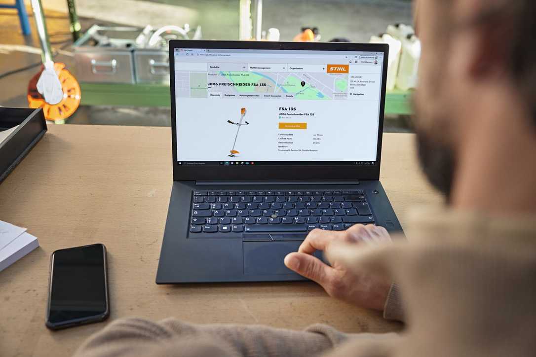 Stihl Smart Connector: Digitales Flottenmanagement für Profis
