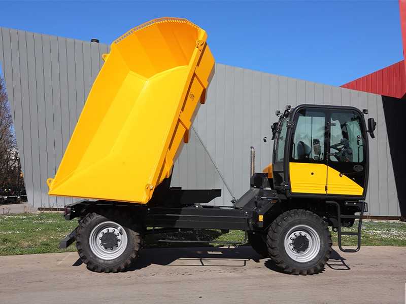 Dieci DP 120 T Dumper – kompakt & dreiseitig kippbar