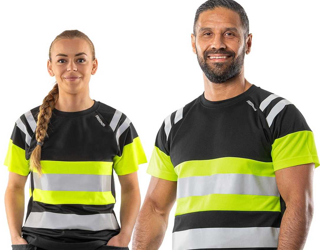 Fristads Arbeitskleidung: T-Shirts für Frauen und Männer unter gemeinsamer Artikelnummer Fristads Arbeitskleidung: T-Shirts für Frauen und Männer unter gemeinsamer Artikelnummer