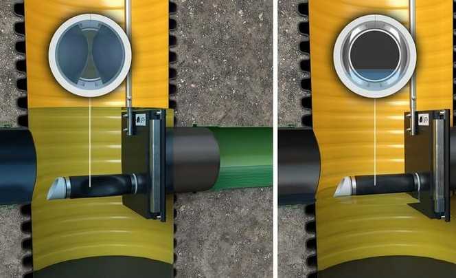 Neue Schlauchdrossel AquaLimit tube für kleine Abflüsse