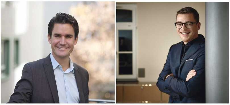 Philipp Baumann (l.) und Sebastian Lang | Foto: Timly Software; Lang GmbH Philipp Baumann (l.) und Sebastian Lang | Foto: Timly Software; Lang GmbH