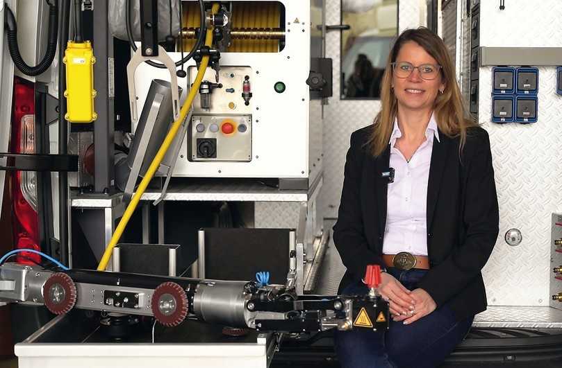 …oder den elektrischen Fräsroboter MicroGator 150. | Foto: IBAK …oder den elektrischen Fräsroboter MicroGator 150. | Foto: IBAK