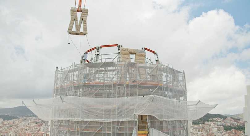 Die Klebstoffe sind  Bestandteil des modularen Bausystems und haben die Fertigstellung der Sagrada-Türme beschleunigt. | Foto: Henkel