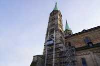 Neue Transportbühne am Bamberger Dom
