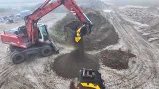 MB Crusher ermöglicht wirtschaftliche Boden- und Bauschuttaufbereitung