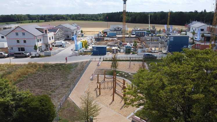 Sickersteine sollen im Neubaugebiet selbst Starkregen trotzen