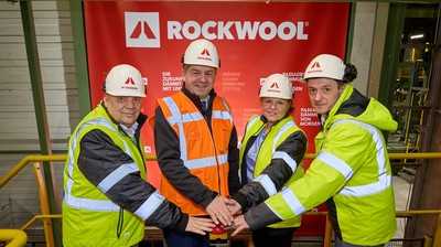Rockwool erweitert Dämmstoff-Produktion in Sachsen-Anhalt