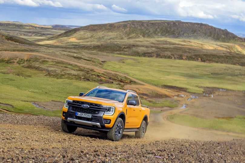 Mit 207 kW (281 PS) und maximal 697 Nm Drehmoment ist die Hybrid-Version der stärkste Ford Ranger im Feld. | Foto: Ford Pro