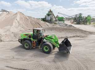CO₂-neutrales Kieswerk dank LiuGong-Power