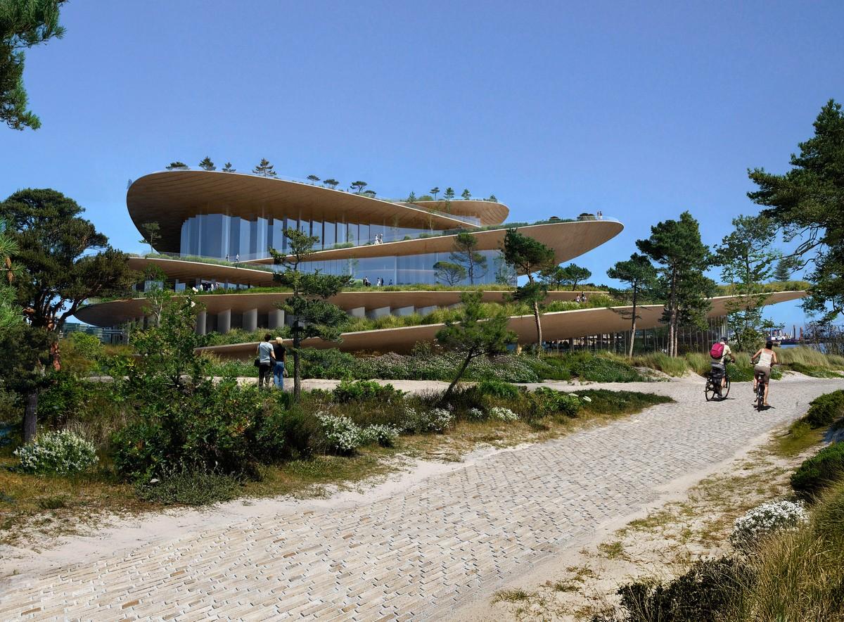 BIG verschränkt Oper und Park zu einer attraktiven Gesamtkomposition. | Foto: BIG & Yanis Amasri Sierra, Madrid, Spain