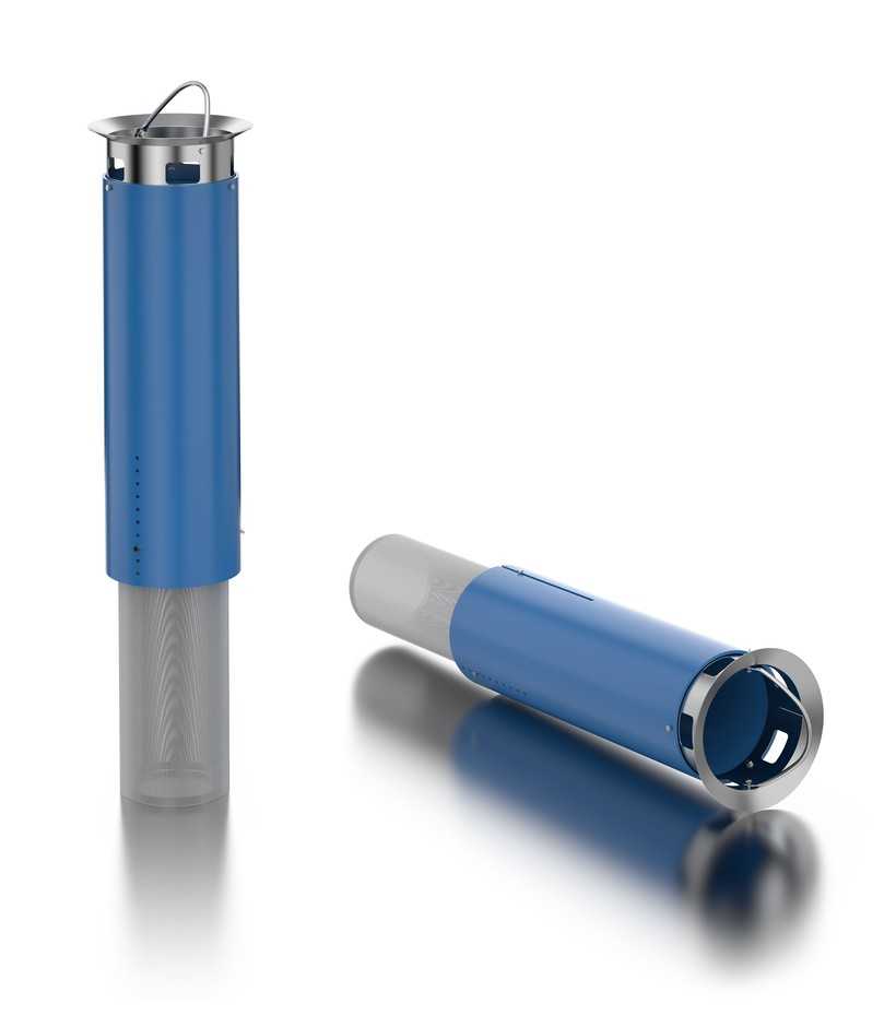 Der Mikroplastikfilter hält laut Hersteller bis zu 97% der festen Partikel im Straßenablauf zurück. Er ist in fast allen Straßenabläufen mit Nassschlammfang nach DIN 4052 einfach nachrüstbar. | Foto: GKD Group