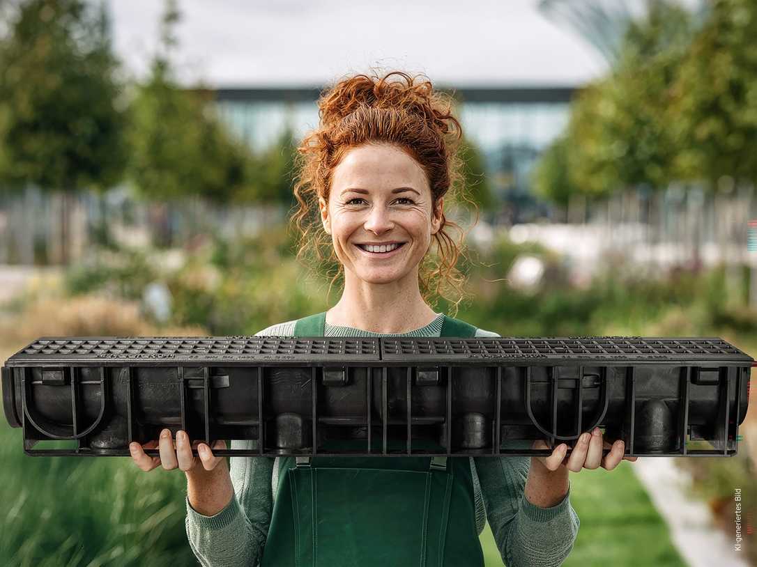 Recyfix: Recycling-Rinnen aus Sekundärkunststoff für vielfältige Einsatzbereiche Recyfix: Recycling-Rinnen aus Sekundärkunststoff für vielfältige Einsatzbereiche