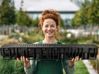 Recyfix-Rinnensysteme für breite Einsatzbereiche