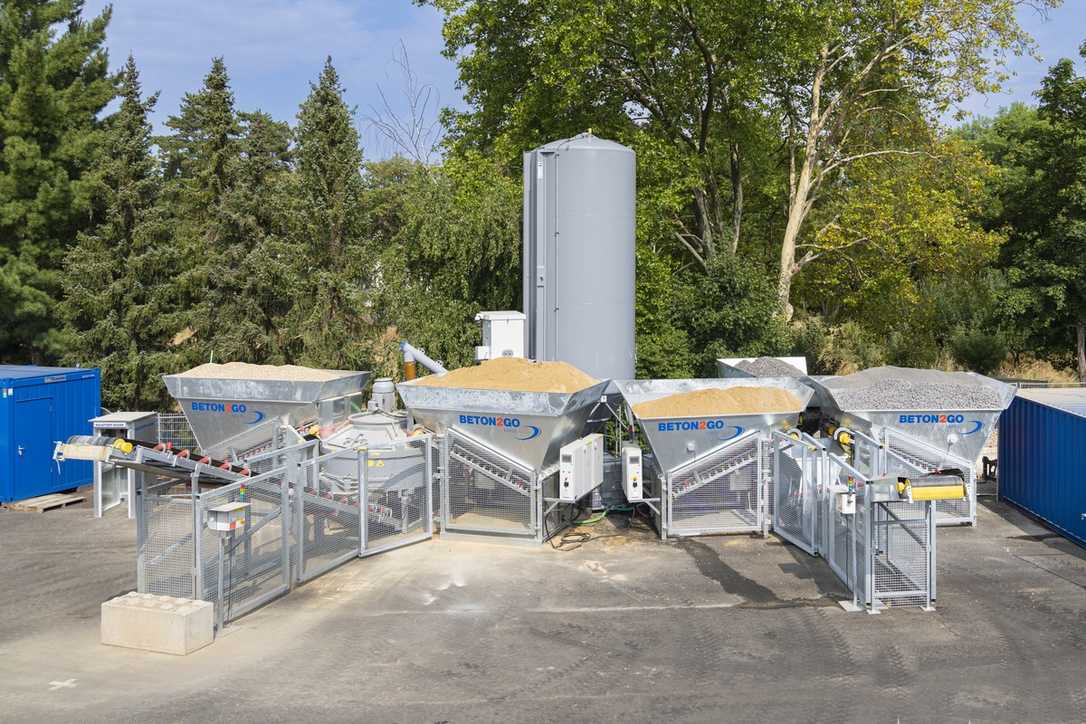 Beton2Go informiert über Schüttgutautomat auf der GaLaBau Beton2Go informiert über Schüttgutautomat auf der GaLaBau