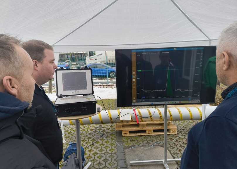 Im Außenbereich wurde ein BKP-Liner mit dem VeriCure-System ausgehärtet. | Foto: B_I/Valdix