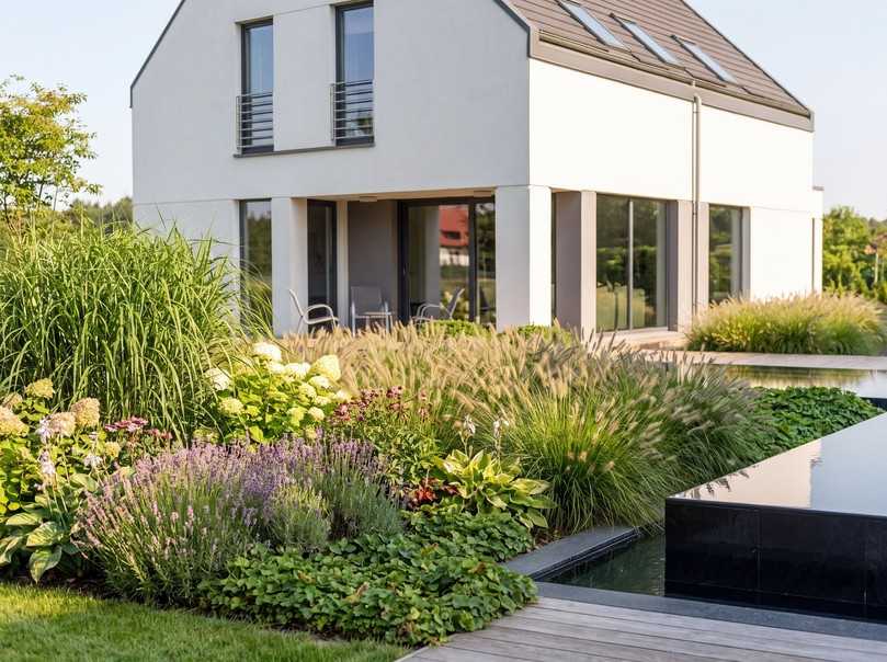 Mit KI kann ein photorealistischer Garten entstehen. | Foto: Auranexus