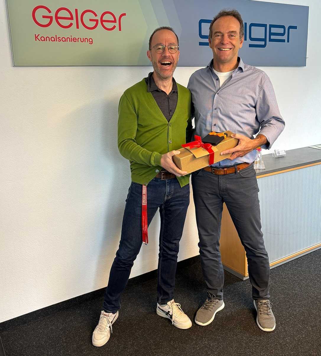 25 Jahre Geiger Kanalsanierung: Michael Stätter feiert Firmenjubiläum 25 Jahre Geiger Kanalsanierung: Michael Stätter feiert Firmenjubiläum