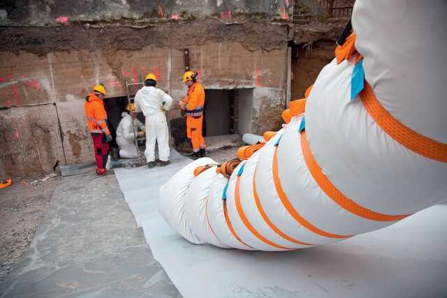 Einzug des Liners Einzug des Liners