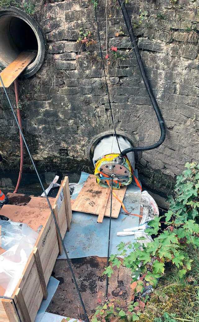 Einbau des Impreg-Liners | Fotos: Impreg