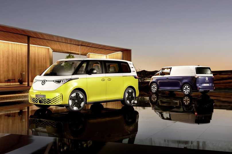 Mit dem Kleinbus ID.Buzz soll im Herbst 2022 auch der Transporter ID.Buzz Cargo auf den Markt kommen. | Foto: Volkswagern AG Mit dem Kleinbus ID.Buzz soll im Herbst 2022 auch der Transporter ID.Buzz Cargo auf den Markt kommen. | Foto: Volkswagern AG