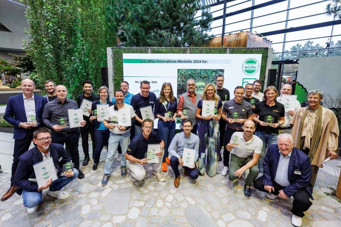 Jetzt bewerben um die GaLaBau-Innovations-Medaille 2026