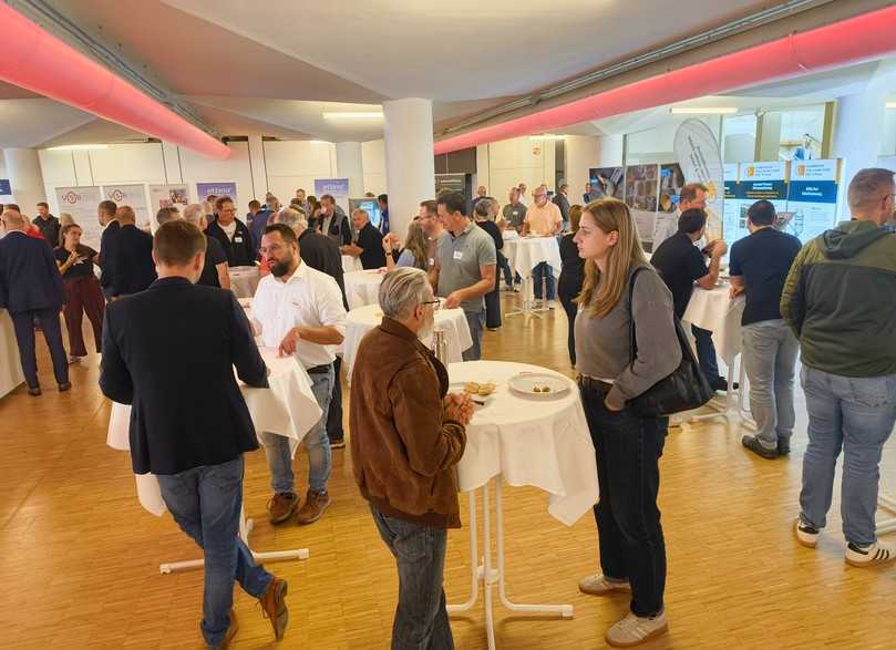 Die Pausen boten Gelegenheit zum Austausch. | Foto: B_I/Valdix