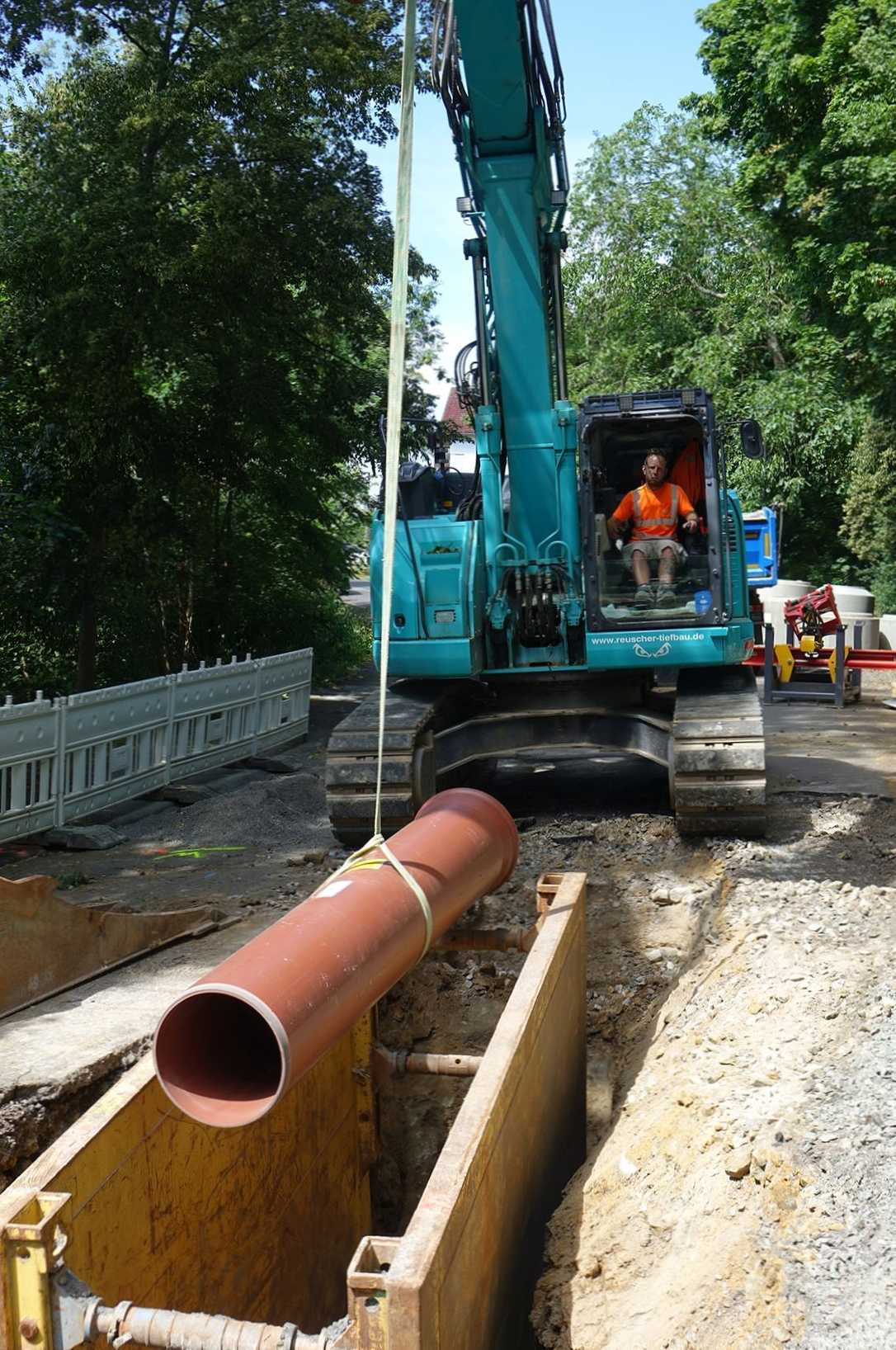 Mischwasserkanalerneuerung in Bad Salzhausen: Alle Vorgaben im Heilbad erfüllt Mischwasserkanalerneuerung in Bad Salzhausen: Alle Vorgaben im Heilbad erfüllt