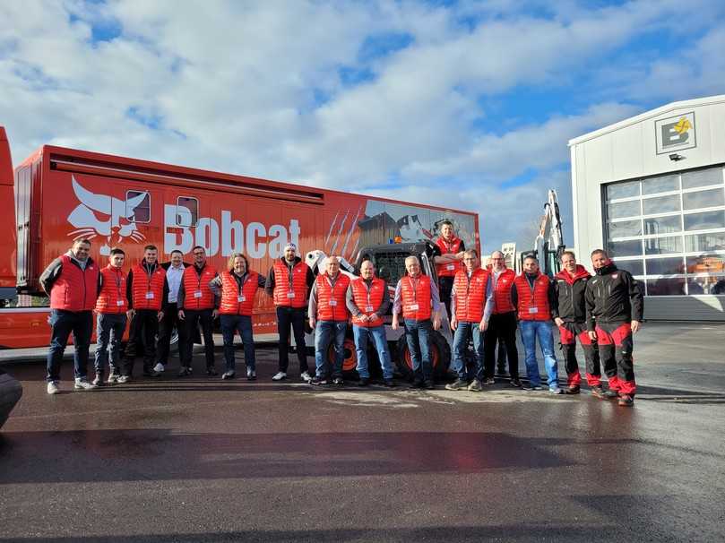 Partner für Baumaschinenhersteller Bobcat: das Beutlhauser-Team Thüringen. | Foto: Bobcat