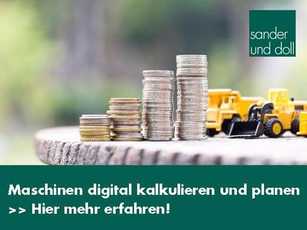 Digitale Maschinenkalkulation und -planung