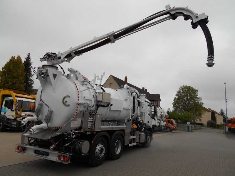 SKF Saugfahrzeug für Bentonit und Bohrschlamm: emissionsfrei, leistungsstark, IFAT-Neuheit