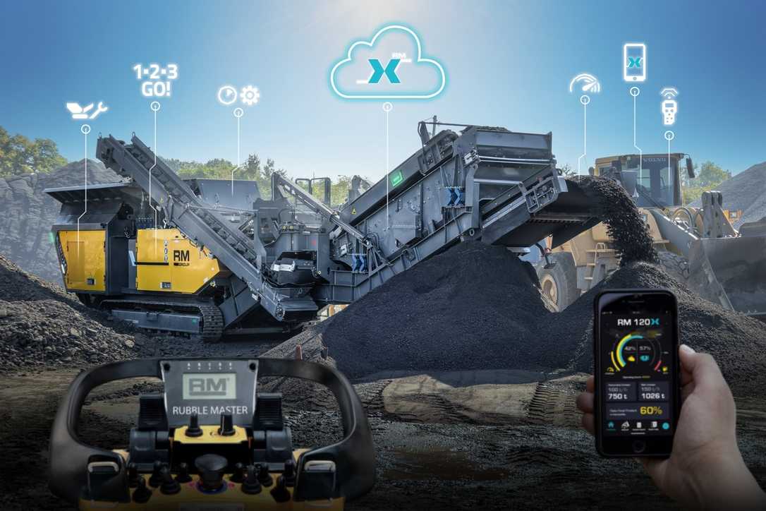 Rubble Master zeigt auf der bauma 2025 digitale Technik für das Baustoffrecycling Rubble Master zeigt auf der bauma 2025 digitale Technik für das Baustoffrecycling