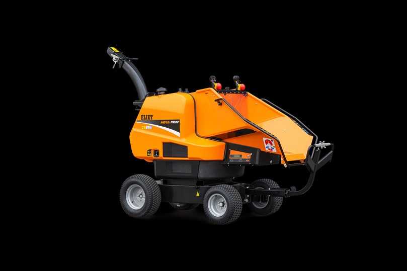 Die beiden großen Hinterräder beim Mega Prof On Wheels ermöglichen eine stufenlose Geschwindigkeitsregulierung in beide Richtungen. | Foto: Eliet