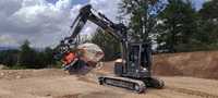 Diesen neuen Bagger präsentiert Case in Nürnberg