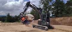 Diesen neuen Bagger präsentiert Case auf der Messe