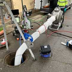 Brawo Remote LC saniert Hausanschlüsse aus dem Hauptkanal