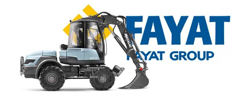 Erst im Juni 2025 hat die französische Fayat Group den Baumaschinenhersteller Mecalac übernommen - jetzt wird das deutsche Werk geschlossen. | Foto: Illustration: B_I, Foto: Mecalac; Logo: Fayat Erst im Juni 2025 hat die französische Fayat Group den Baumaschinenhersteller Mecalac übernommen - jetzt wird das deutsche Werk geschlossen. | Foto: Illustration: B_I, Foto: Mecalac; Logo: Fayat