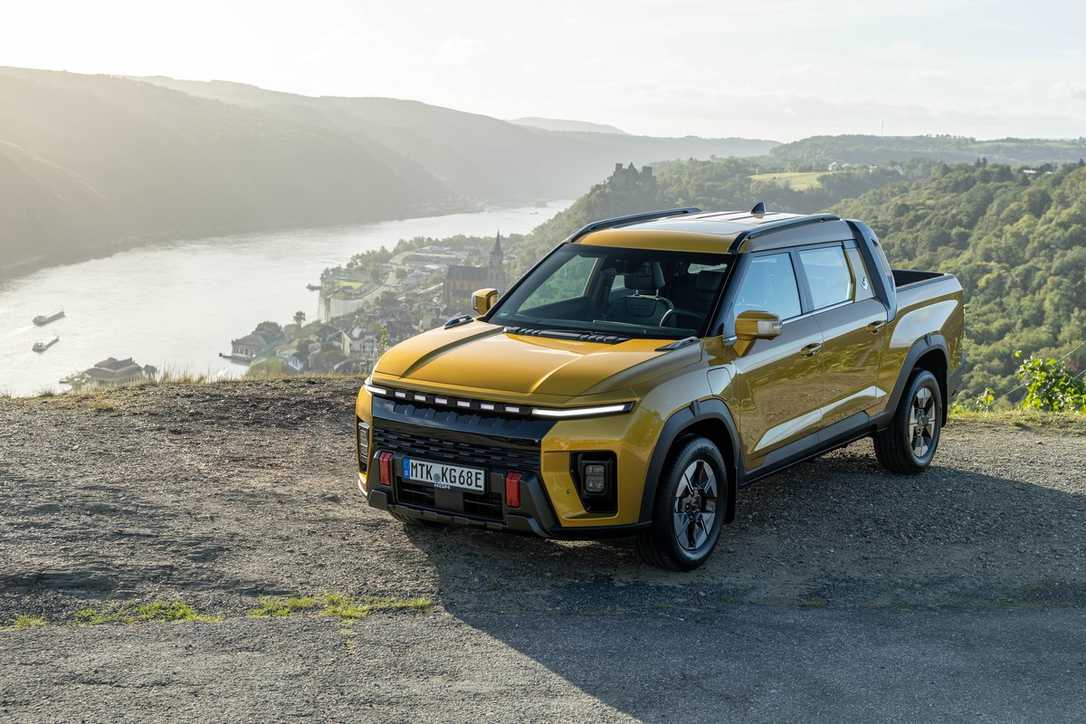 Pick-up Musso EV: KGM bringt vollelektrische Variante nach Deutschland