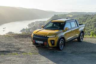 Neuer Elektro-Pick-up für Handwerk und Baustelle